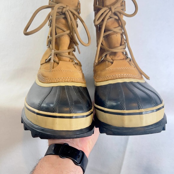 Sorel Caribou Snow Boots Men's 10 Waterproof Insulated Hunting Snow - Picture 12 of 15